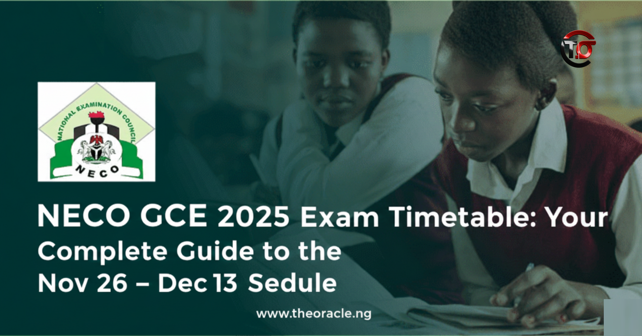 NECO GCE latest update