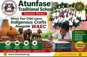 Atunfase Traditional School Ikenne Remo – Where Your Child Learns Indigenous Crafts Alongside WAEC