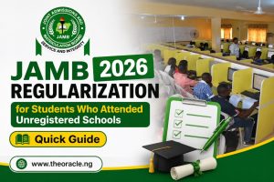 JAMB Regularization for Students Who Attended Unregistered Schools – 2026 Guide