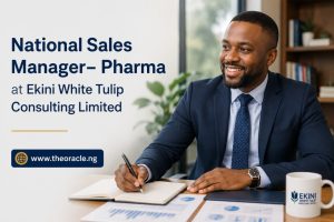 Why You Are the Right Fit for National Sales Manager– Pharma at Ekini White Tulip Consulting Limited